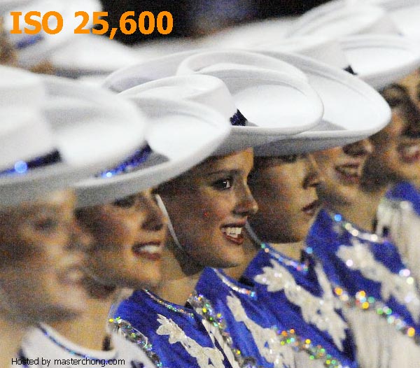 Nikon D3, ISO 25,600.Nikon D3 test during the Friendswood vs. Clear Brook football game at District Stadium Sept. 21, 2007 in League City, TX. Photographer Dave Einsel.