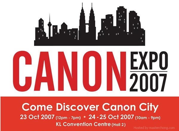Canon Expo 2007 23-25 October