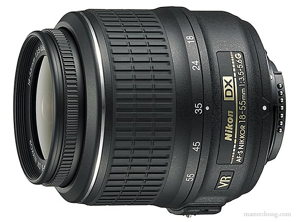 Nikkor 18-55 kit lens with VR