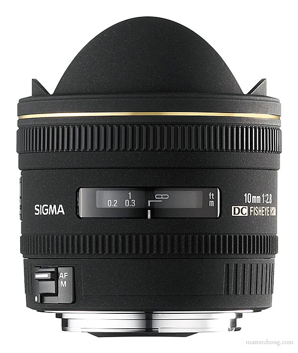 Sigma 4.5mm F2.8 EX DC  HSM Circular Fisheye lens