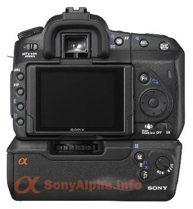 Sony Alpha-LV (Live View) Back View