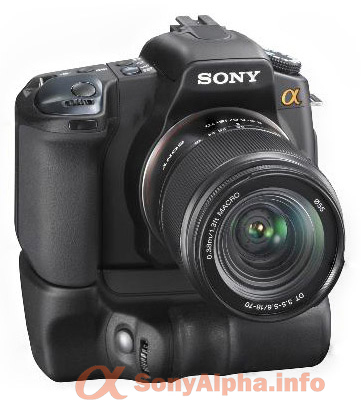 Sony Alpha-LV (Live View) Front View