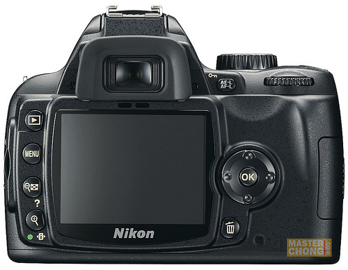 Nikon D60 Back