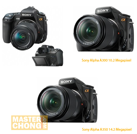 Sony Alpha A300 A350