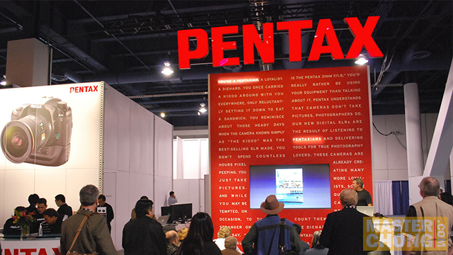 PMA08: Pentax Booth