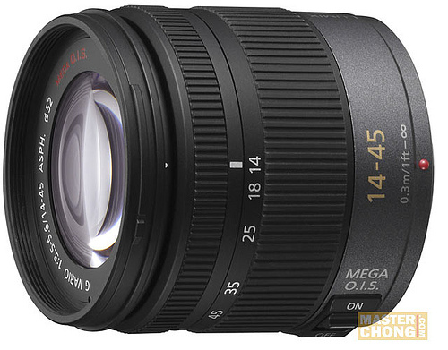 LUMIX G VARIO 14-45mm F3.5-5.6 ASPH MEGA O.I.S. lens for Micro Four Thirds System